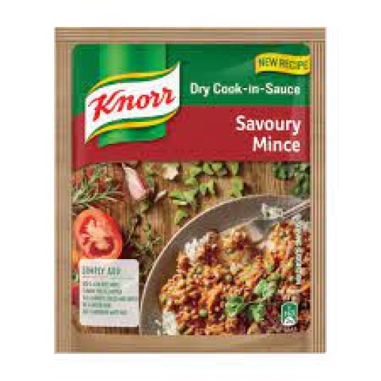KNORR COOK/SCE SAVOURY MINCE 48GR KNORR COOK/SCE SAVOURY MINCE 48GR