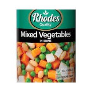 RHODES VEGETABLES MIXED 410GR