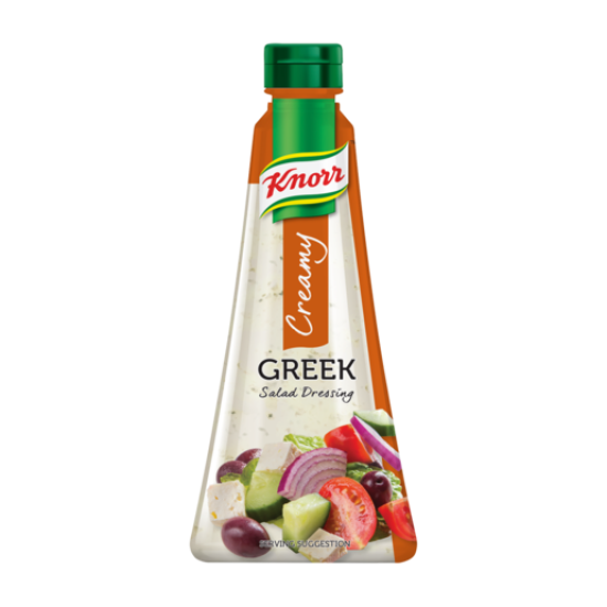 KNORR S/DRESS CREAMY GREEK 340ML KNORR S/DRESS CREAMY GREEK 340ML