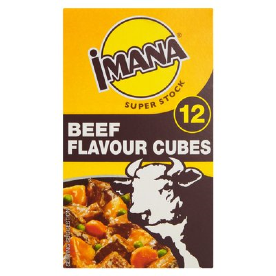 IMANA G/MET S/CUBES R/BEEF 12EA