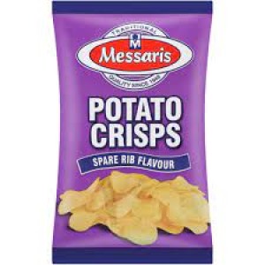 MESSARIS SPARE RIB CRISPS 125GR