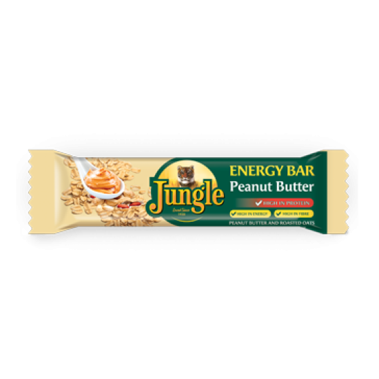 JUNGLE ENERGY BAR PEANUT BUTTER JUNGLE ENERGY BAR PEANUT BUTTER