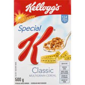 KELLOGG'S SPECIAL K CLASSIC CEREAL 500GR