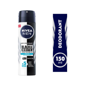 NIVEA MEN INVISIBLE B/W FRSH DEO 150ML