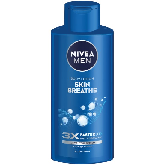 NIVEA MEN SKIN BREATHE BODY LOTION 400ML